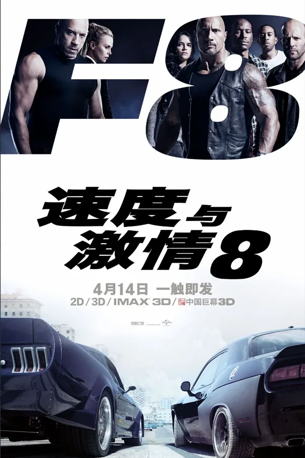速度与激情系列项目海报